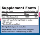 Haya Labs - Vitamin D-3 / 1000 IU / 100 Softgels